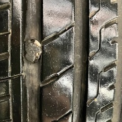バリ山☆ダイハツ純正タイヤアルミホイール4本セットタント バリ山☆ダイハツ純正タイヤアルミホイール4本セットタント