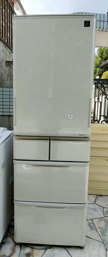 早い者勝ち！値下げしました！2018年製★シャープ/SHARP★冷凍冷蔵庫★SJ-W411E-N★412L★左右開き★5ドア★シャンパ