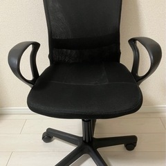 オフィスチェア　ブラック　中古の画像