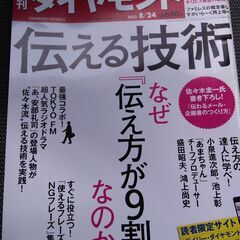 《逸品》週刊ダイヤモンド なぜ『伝え方が9割』なのか？（2013...