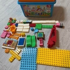 バンダイ ブロックラボ パン工場とすべり台のおうちブロックバケツ