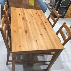 IKEA 4人掛ダイニングセット  10/⑩