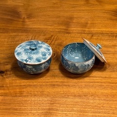 蓋付きお湯呑み10客セットの画像