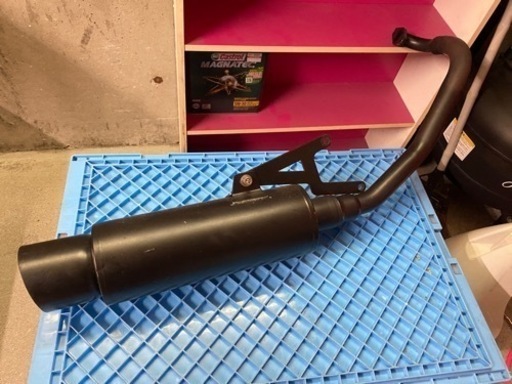 スズキ アドレス125 社外品マフラー