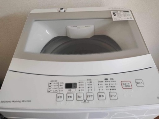 2019年6kg洗濯機(美品)