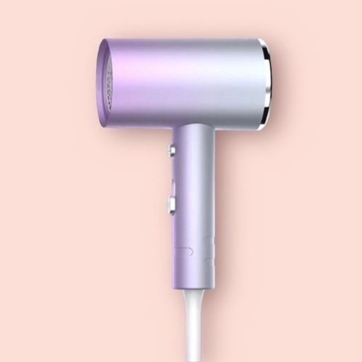 【新品未使用品】ヘアドライヤー マイナスイオン 3段階 ピンク 速乾 大風量 冷風①