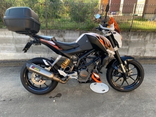 KTM200DUKE カスタム多数