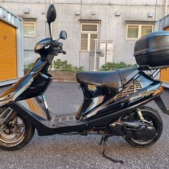 アドレスV100　2スト通勤　通学　足に！即戦力Uber Eat...