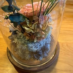 バラの置物  ブリザードフラワーかな？の画像
