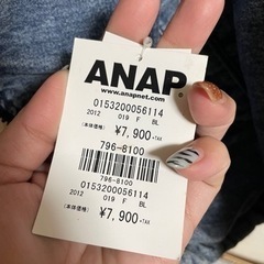 【お取引中】ANAP デニムボアオーバーの画像
