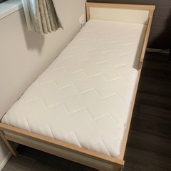 値下げ IKEA イケア　子供ベット　マット付き