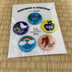 タビオ 缶バッチ