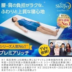 【腰痛でお悩みの方】トゥルースリーパープレミアリッチ(ダブルサイズ)