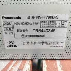【値下げしました】VHSビデオデッキ Panasonic NV-HV90B-Sの画像