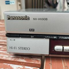 【値下げしました】VHSビデオデッキ Panasonic NV-HV90B-Sの画像