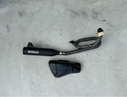 モンキー125 武川　トルネードマフラー、サイドカバー