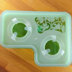 🪻水栽培容器🪻Ｌ型ポット２球用♻️中古品の画像
