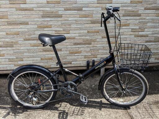 中古自転車 6段変速 20インチ 折りたたみ 軽整備済み 安い 防犯登録対応 町田市 相模原市145SO