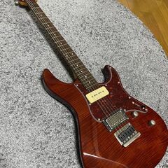 エレキギター YAMAHA パシフィカ赤
