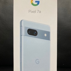 Google pixel 7a sea 未使用品　グーグルピクセル7a 水色