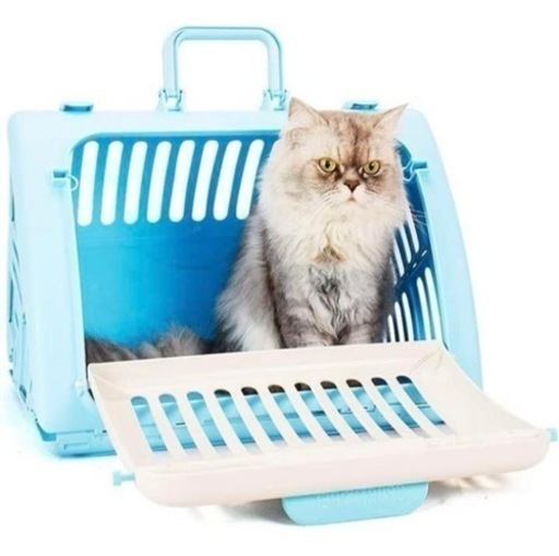 ❤️新品❤️ペットキャリー キャットキャリー 携帯用 おり 旅行 猫 横開き 折りたたみ