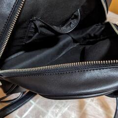 リュック　黒の画像