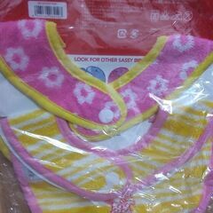 sassy  ビブセット スタイ 新品  タオル地の画像