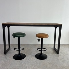 カウンターテーブルイスセット(バラ売り可能)