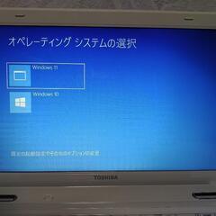 TOSHIBA dynabook EX/56MWH 　Core-i3　win10  win11 両方使えますの画像