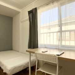 2023年10月オープン！★家賃22,800円～★初月賃料０円★船橋19分、津田沼22分、松戸23分、上野40分★駅徒歩9分★家具家電備え付け★個室鍵付★年齢制限なし - 鎌ケ谷市
