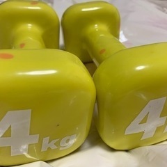 【決まりました】 ダンベル 4kg+ BUFFALO WIFIルーター