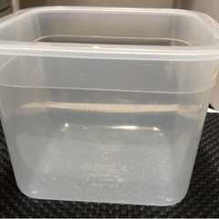 差し上げます　ジプロックコンテナ＆IKEA 角形　2個の画像
