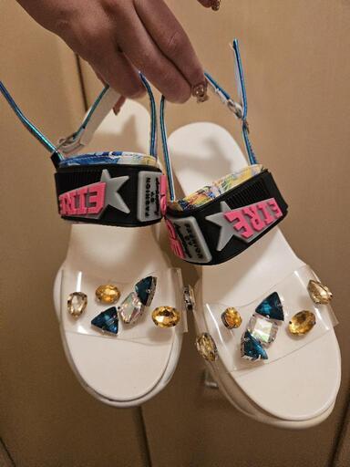厚底サンダル 新品