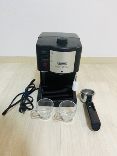 DeLonghi(デロンギ) エスプレッソマシン＋カップ２個付き