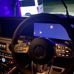 走行1000キロ。350dAMG、G63パーツ純正の画像
