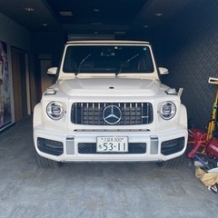 走行1000キロ。350dAMG、G63パーツ純正