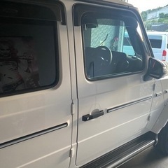 走行1000キロ。350dAMG、G63パーツ純正の画像