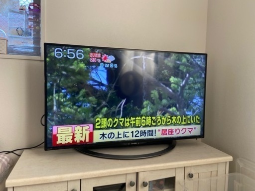 本日引き取り限定 2018年製 40インチ テレビ シャープ 角度変更可能