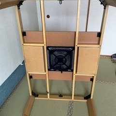 ニトリ　こたつ　120 長方形　ナチュラル　布団付きの画像