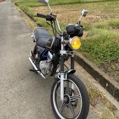 スズキ　GN125 2F ショート菅　バッフル付き