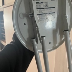 ニトリ丸椅子折りたたみ✖️2の画像