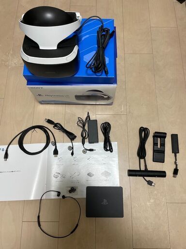 PlayStation VR Camera同梱版 CUHJ-16003 (PSVR本体型番 CUH-ZVR2 / Camera型番 CUH-ZEY2) 付属品全部あり、カメラ付き、
