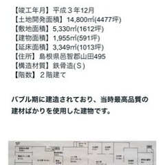 倉庫工場売物件、 - 不動産
