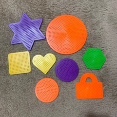 8枚セット アイロンビーズ  プレート
