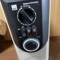 DBK ドイツ製 オイルヒーター タイマー 付 4畳~9畳用 10枚フィ ン HEZ13 10KBDの画像