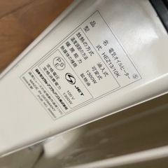 DBK ドイツ製 オイルヒーター タイマー 付 4畳~9畳用 10枚フィ ン HEZ13 10KBDの画像