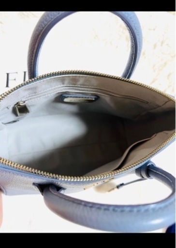 美品 フルラレザーショルダーバッグ ハンドバッグ