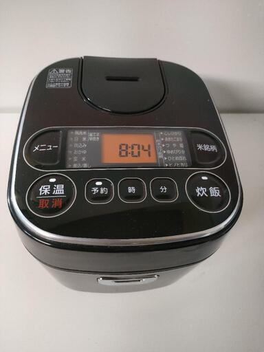 アイリスオーヤマ 炊飯器 マイコン式 3合 極厚銅釜  RC-MA30AZ-B