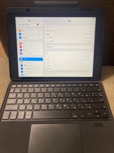 ipad 第7世代128GB (キーボードケース付き)