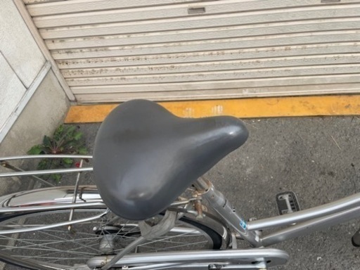 27インチ　C評価　自転車　3段変速　オートライト